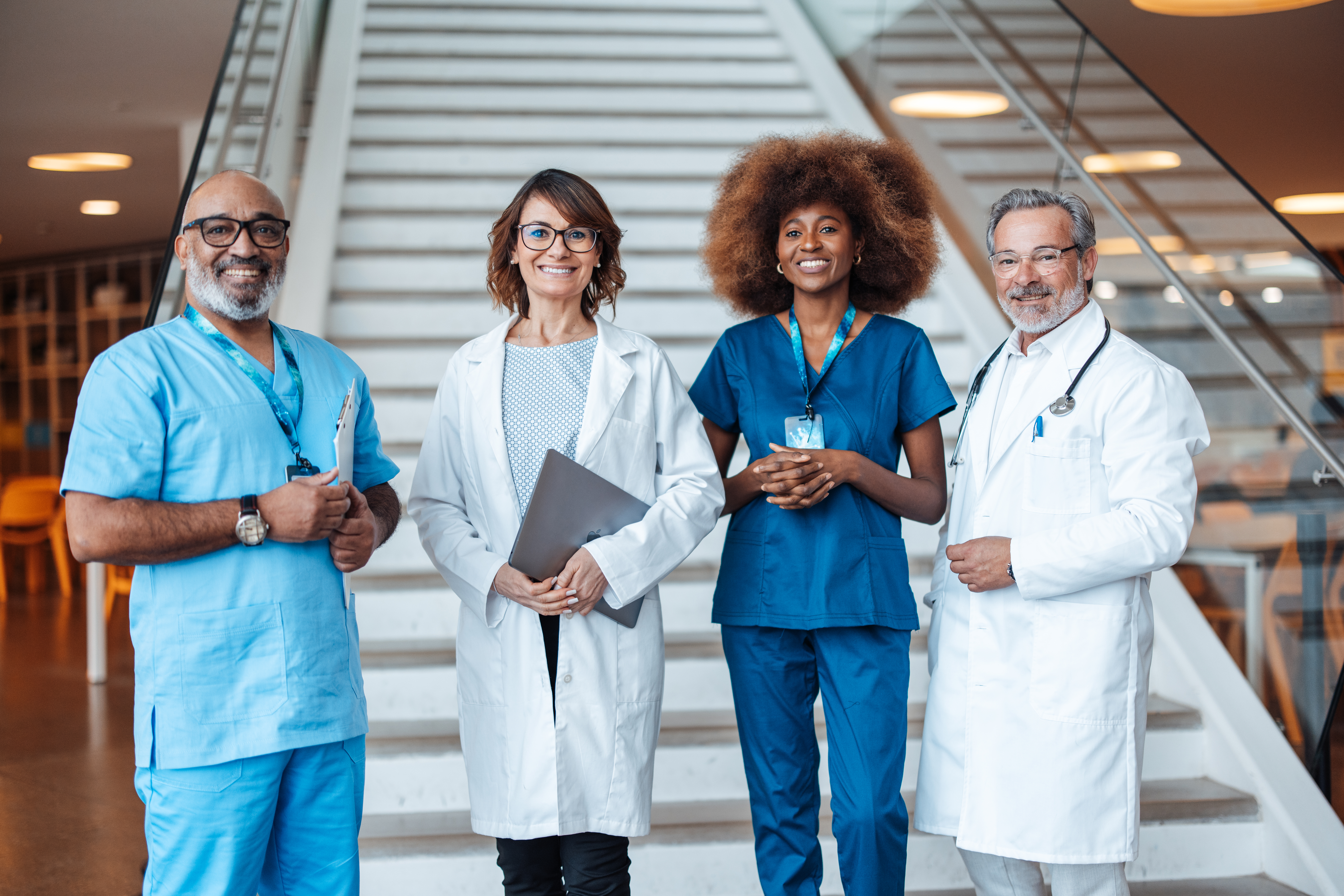 photo of nurses and doctors together