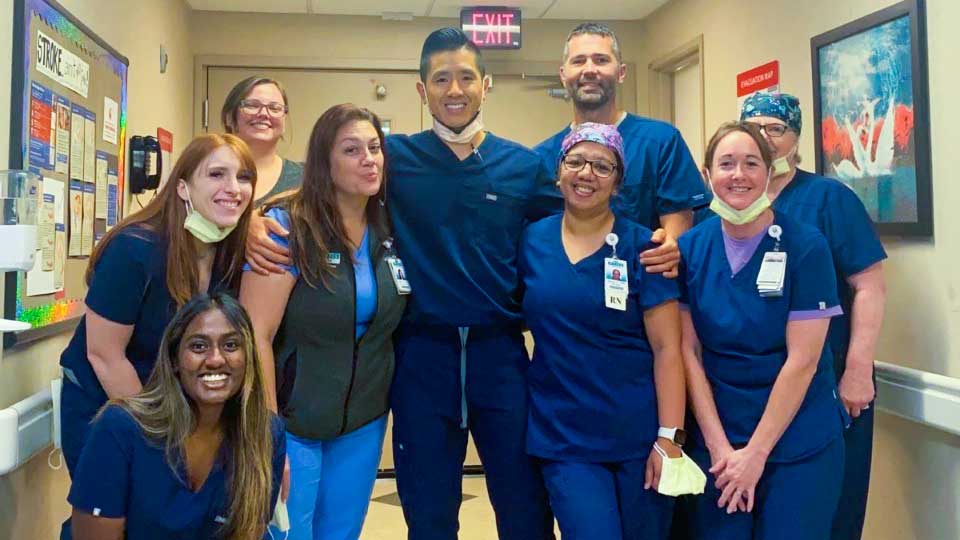 Nursing staff of the Neurovascular Intensive Care Unit