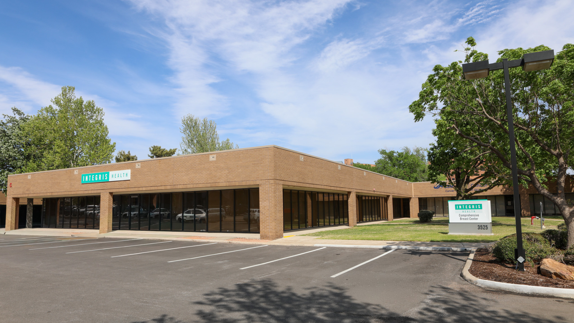 Exterior photo of INTEGRIS Health Comprehensive Breast Center