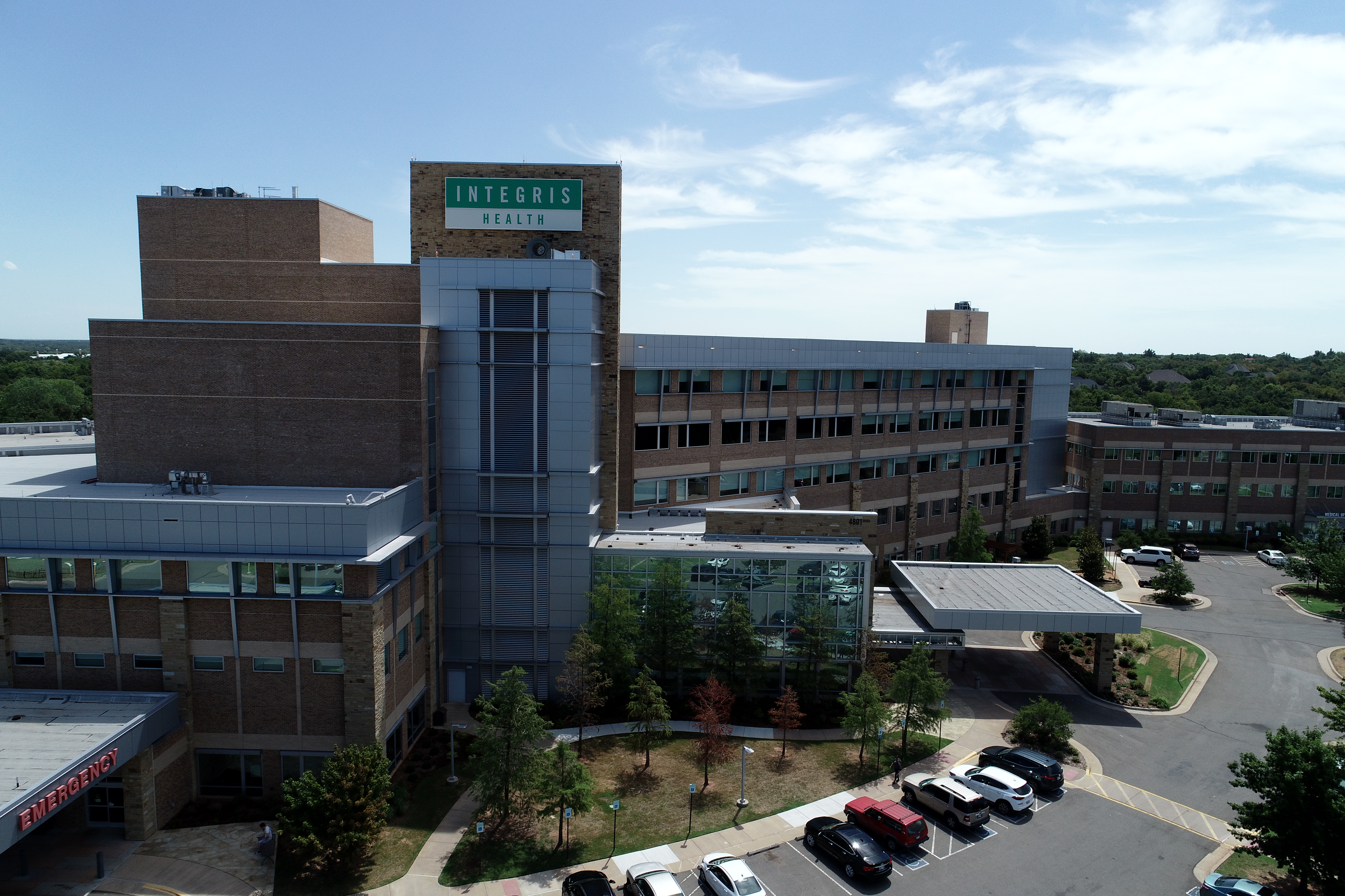 Exterior shot of IHE main entrance