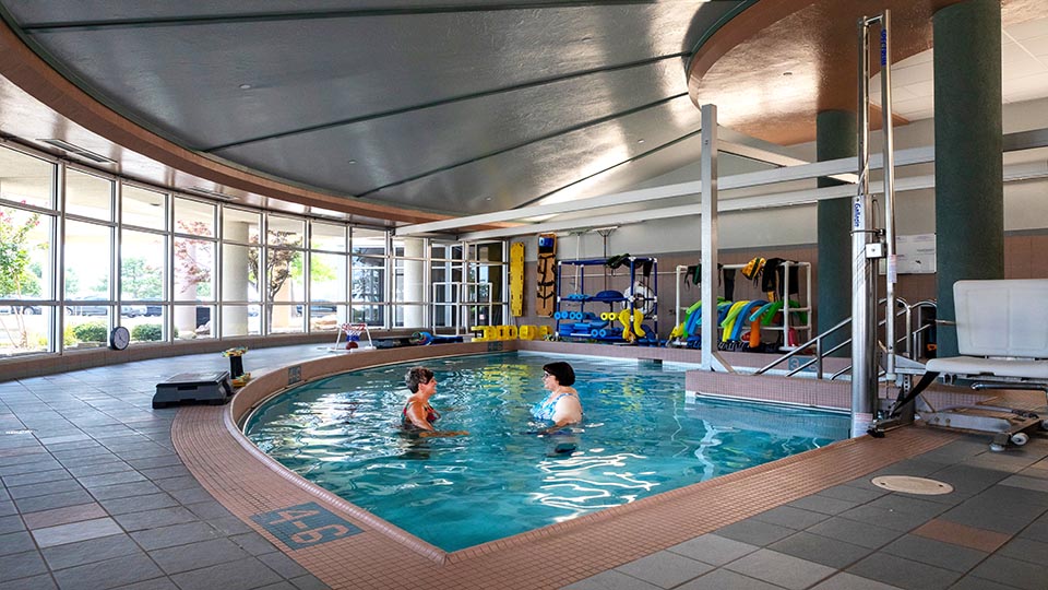 Jim Thorpe Facilities - south - aquatic center