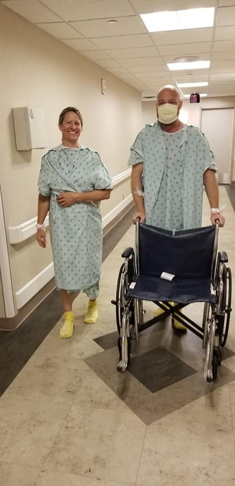Dustin and Anna headed to surgery