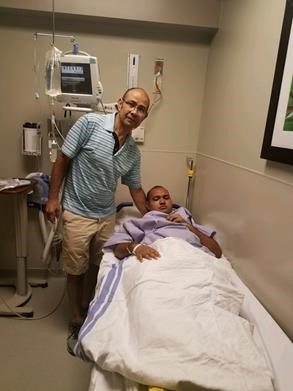 Gustavo before surgery
