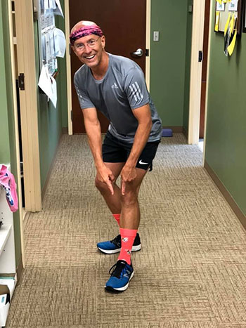 Joe Holcomb in Pink for Men Wear Pink