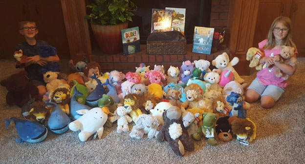Sprinkle Children with Stuff Animal Donation