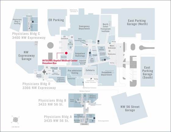 Baptist Medical Center Map
