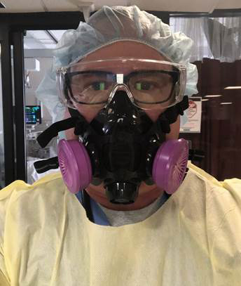 Dr. David Boggs in Mask