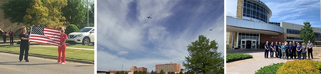 Flyover to honor caregivers at INTEGRIS