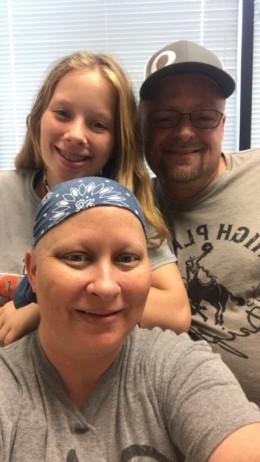 Janie Adams and family