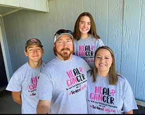 Linda Jones' Family