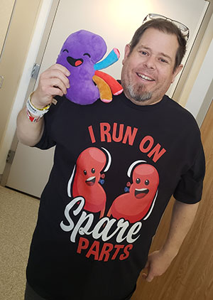 Dennis Sharp, Kidney Transplant Recipient