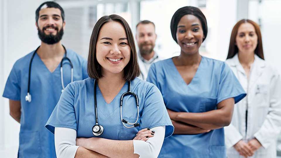 Group of Nurses in Celebration of Nurses Week