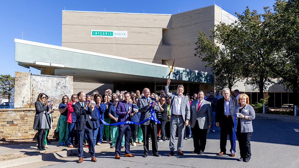 Ribbon cutting
