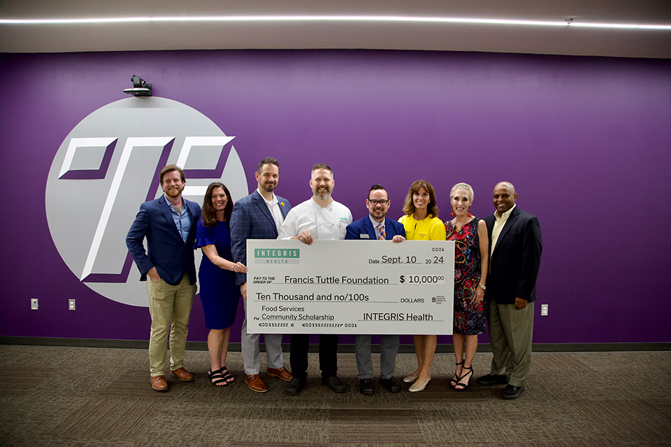 INTEGRIS Health and Francis Tuttle Technology Center  Launch Culinary Scholarship Program