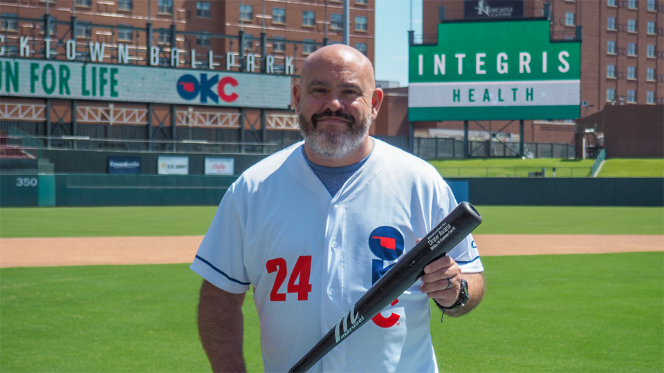 Julio Dominguez Home Run For Life recipient 2024