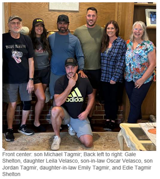 Edie Tagmir and family