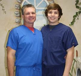 Dr. Marty McBee and son Tristan McBee