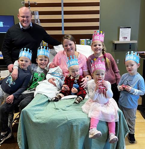 Woman Delivers All Seven Children at INTEGRIS Health Edmond Hospital