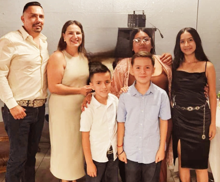 Adriana Garcia and Family