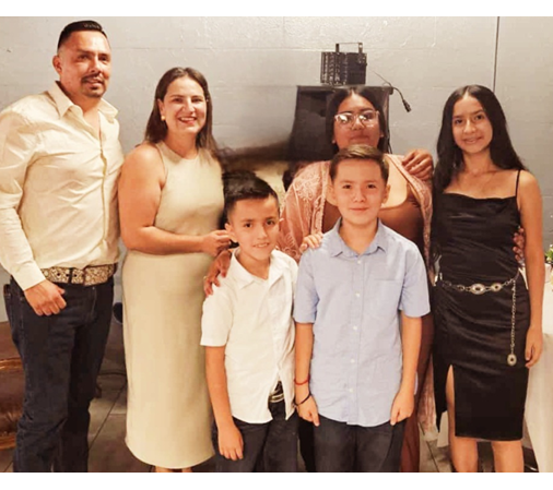 Adriana Garcia and Family