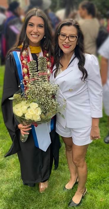 Angie Jimenez and Daughter