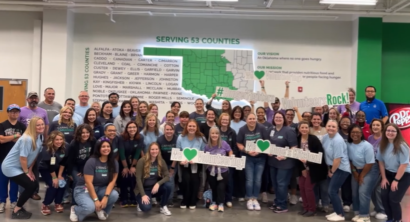 INTEGRIS Health Donates Over 5,555 Pounds of Food to the Regional Food Bank of Oklahoma