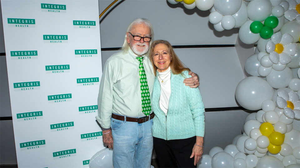 Bonnie and Mark Barnes, co-founders of The DAISY Foundation