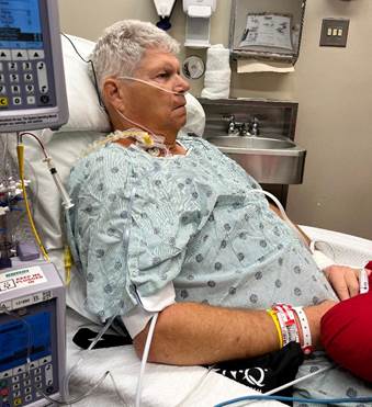 Seventy-two-year-old Larry Prather of Arcadia, Okla.
