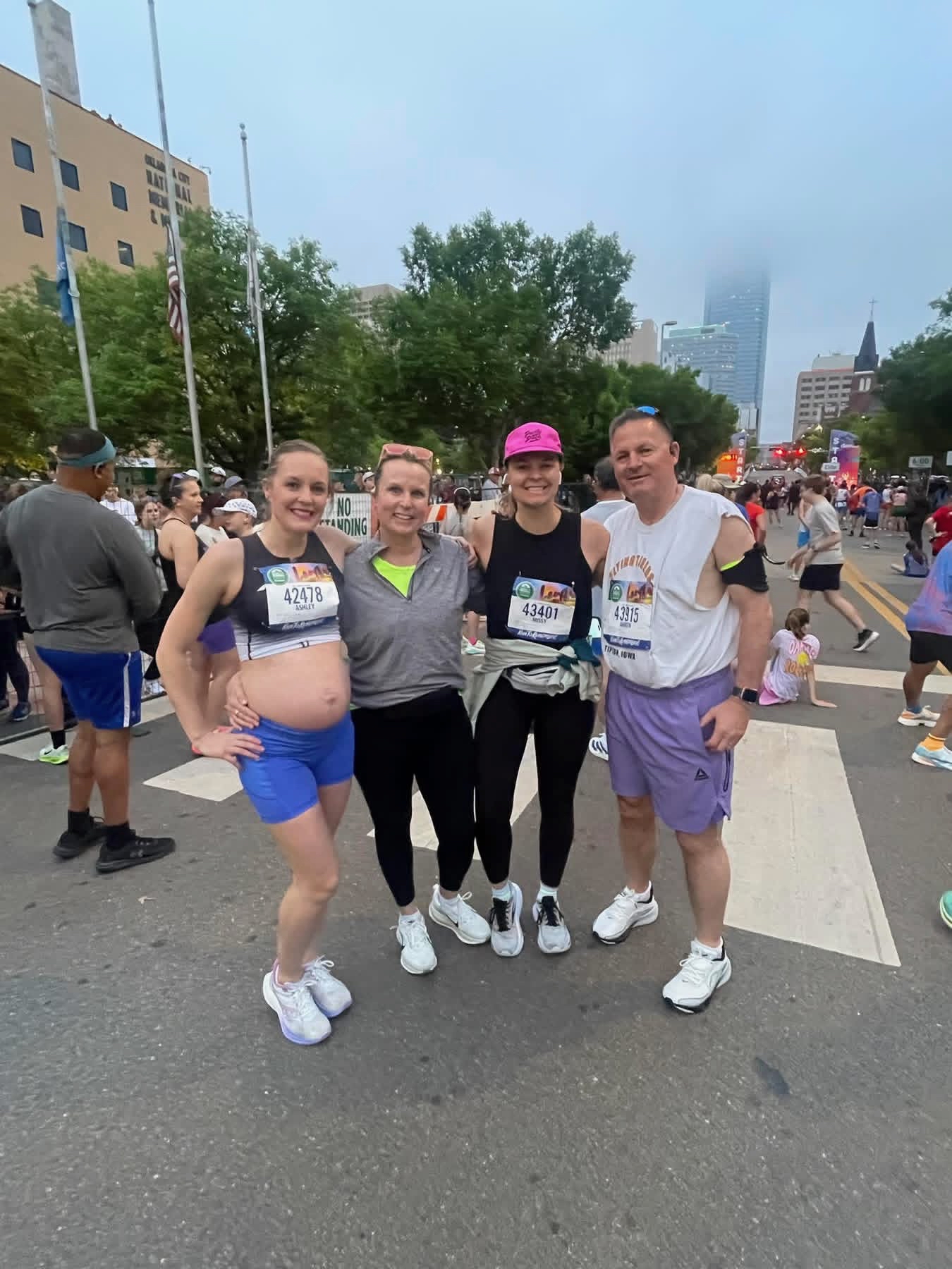 Former champion runs for two at OKC Memorial 5K