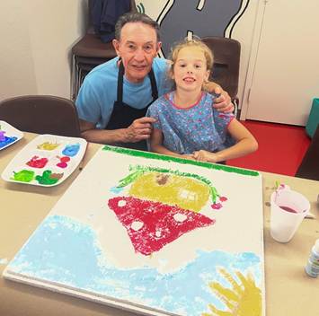 INTEGRIS Health Paul Silverstein Burn Center Brings Hope to Patients Through Painted Ceiling Tiles