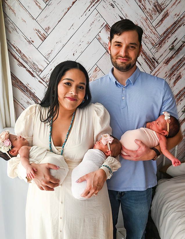 Emergency Triplet Delivery Leads to Life-Saving Care and Cancer Discovery