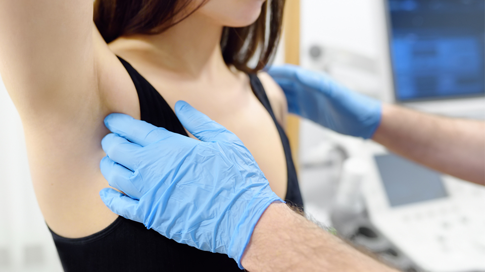 womens breast exam
