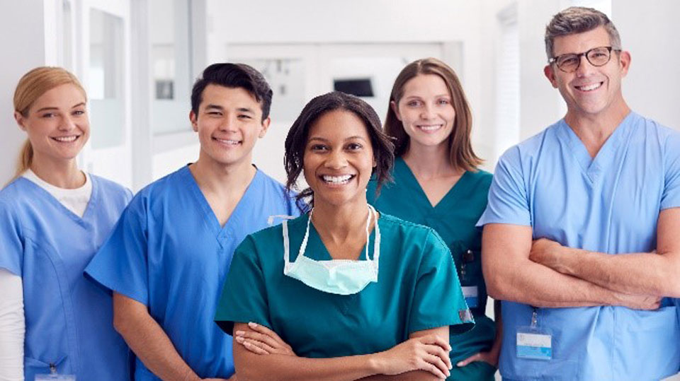 A group of nurses