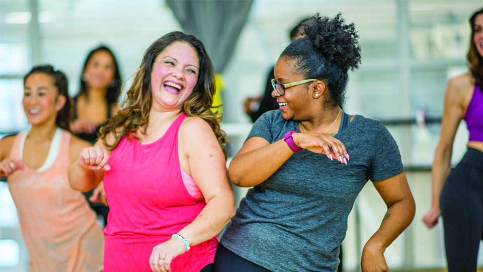 women working out