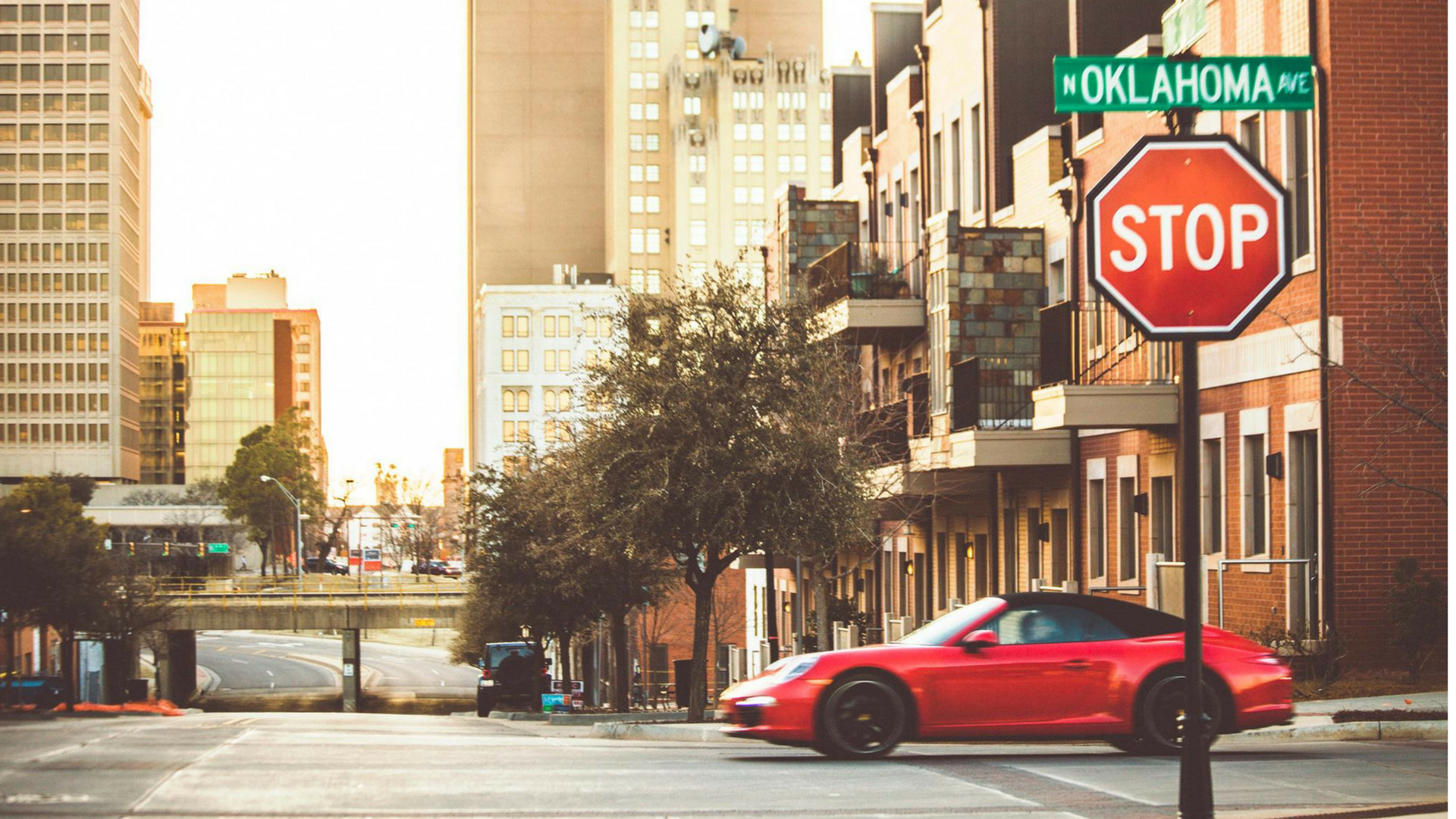 Intersection in Oklahoma City