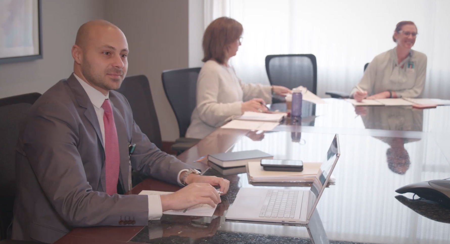 Dr. Tommy Ibrahim at work