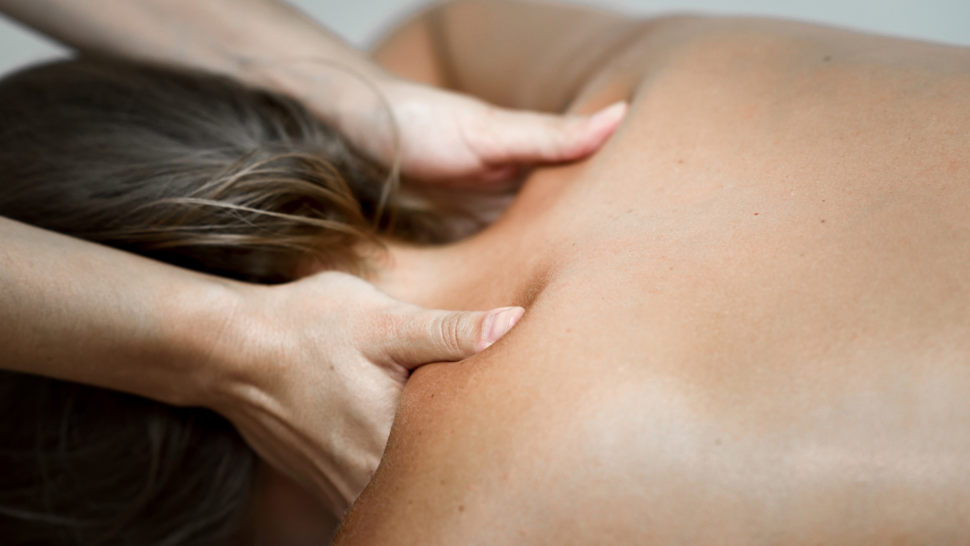 woman getting a massage