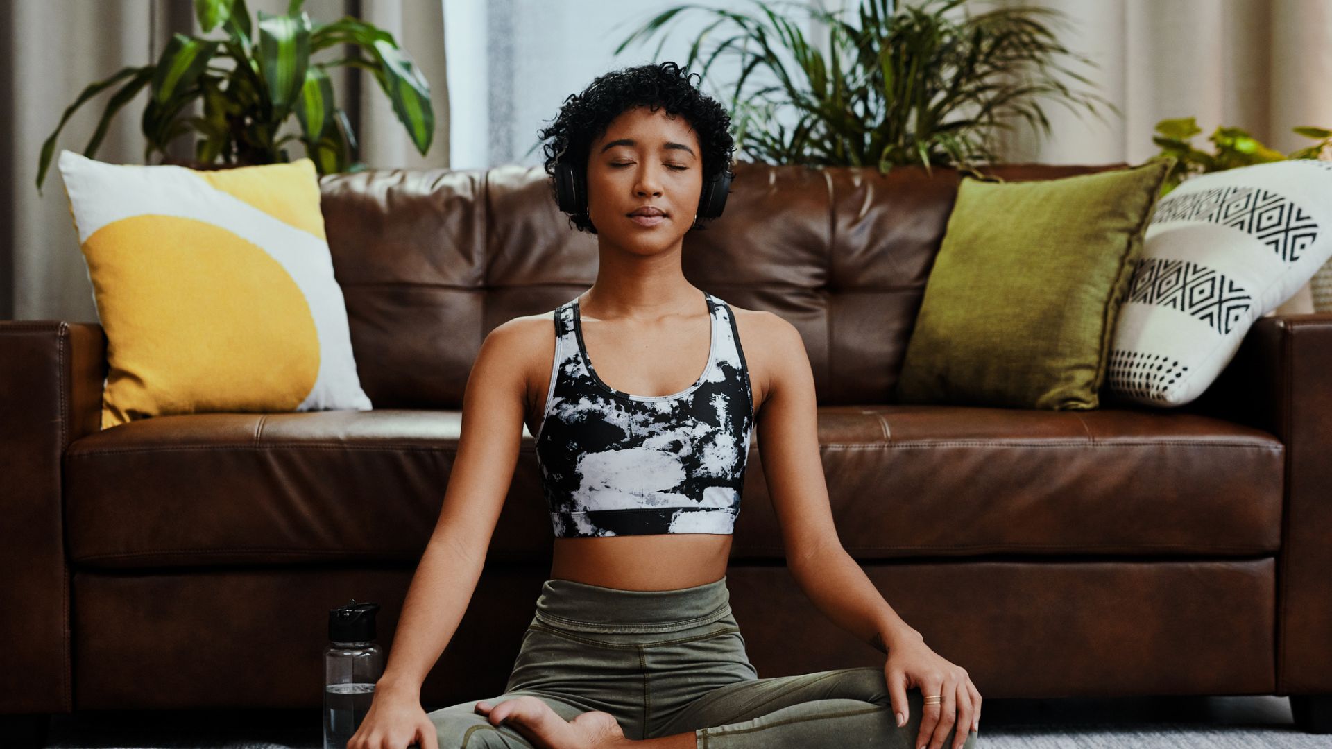 Mindful meditation cultivates presence and emotional well-being