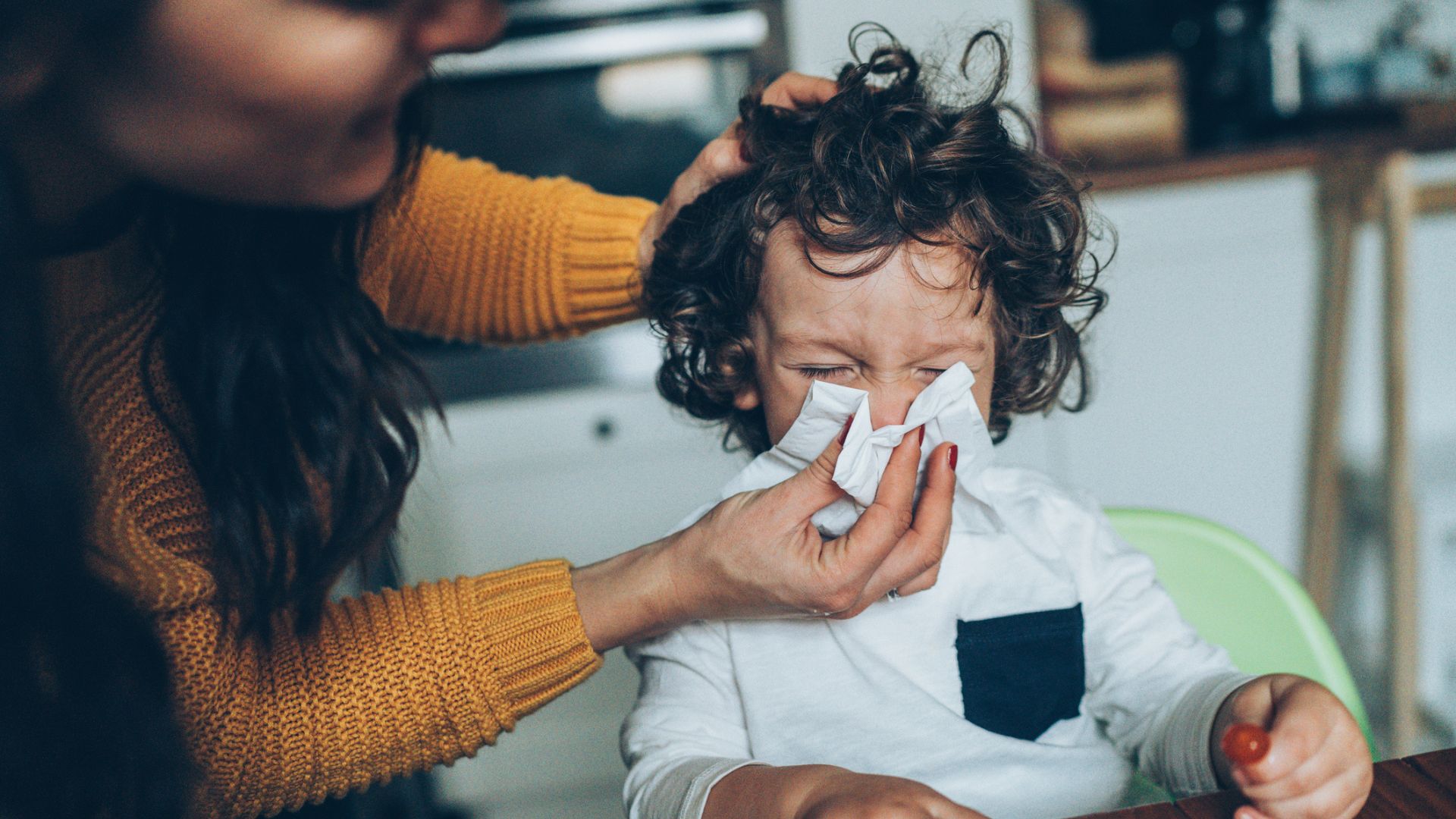 When should my toddler see a doctor for a runny nose