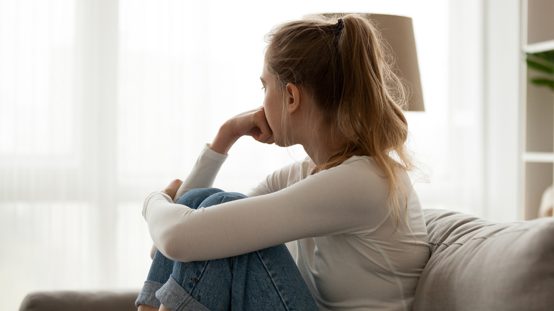 Woman Grieving
