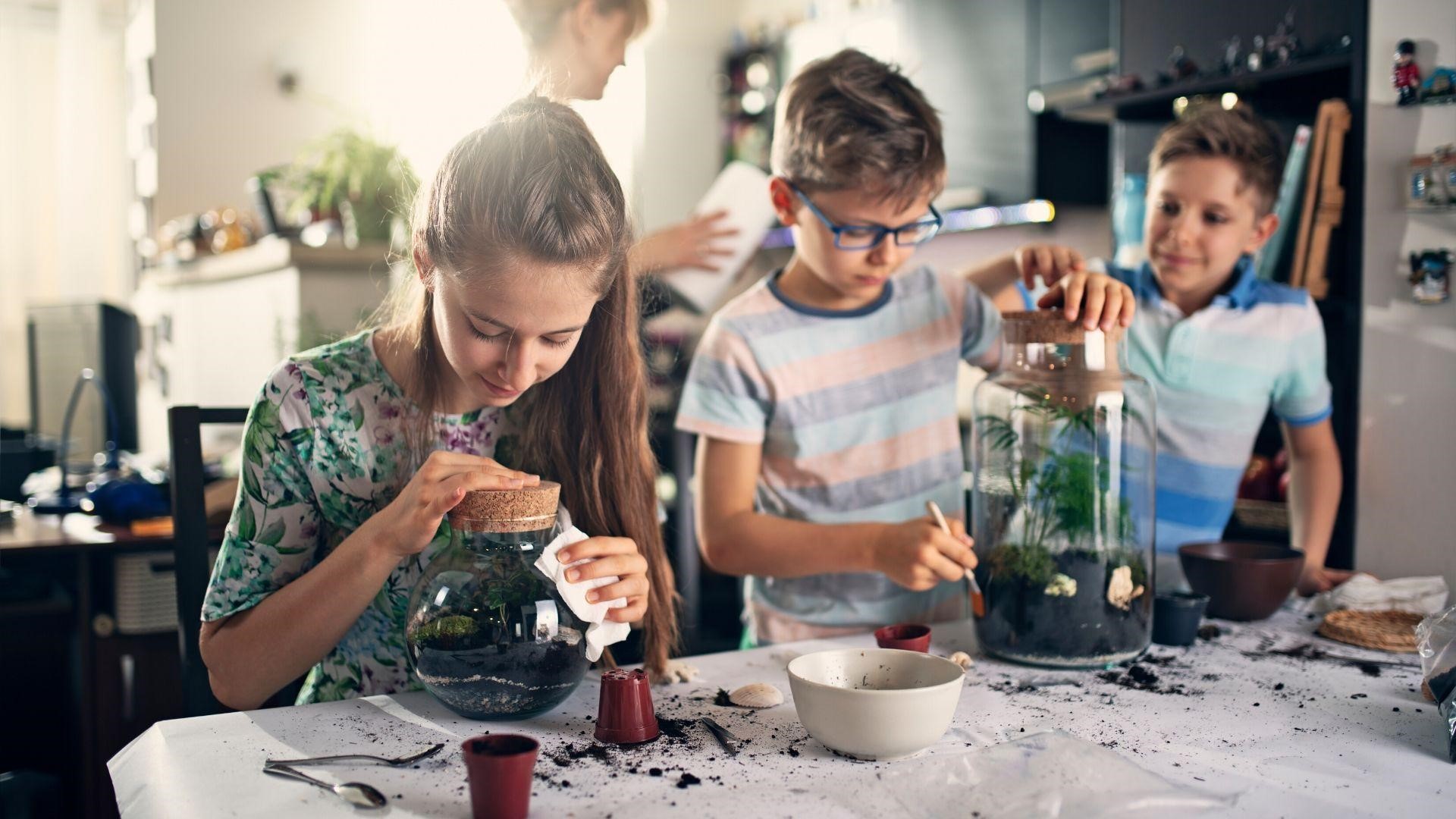 Keeping Kids Busy When They Have to Be Home