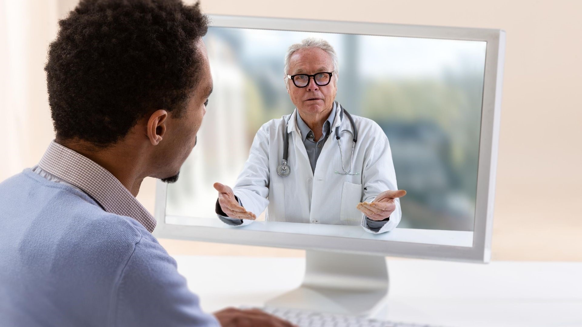 virtual visit with doctor
