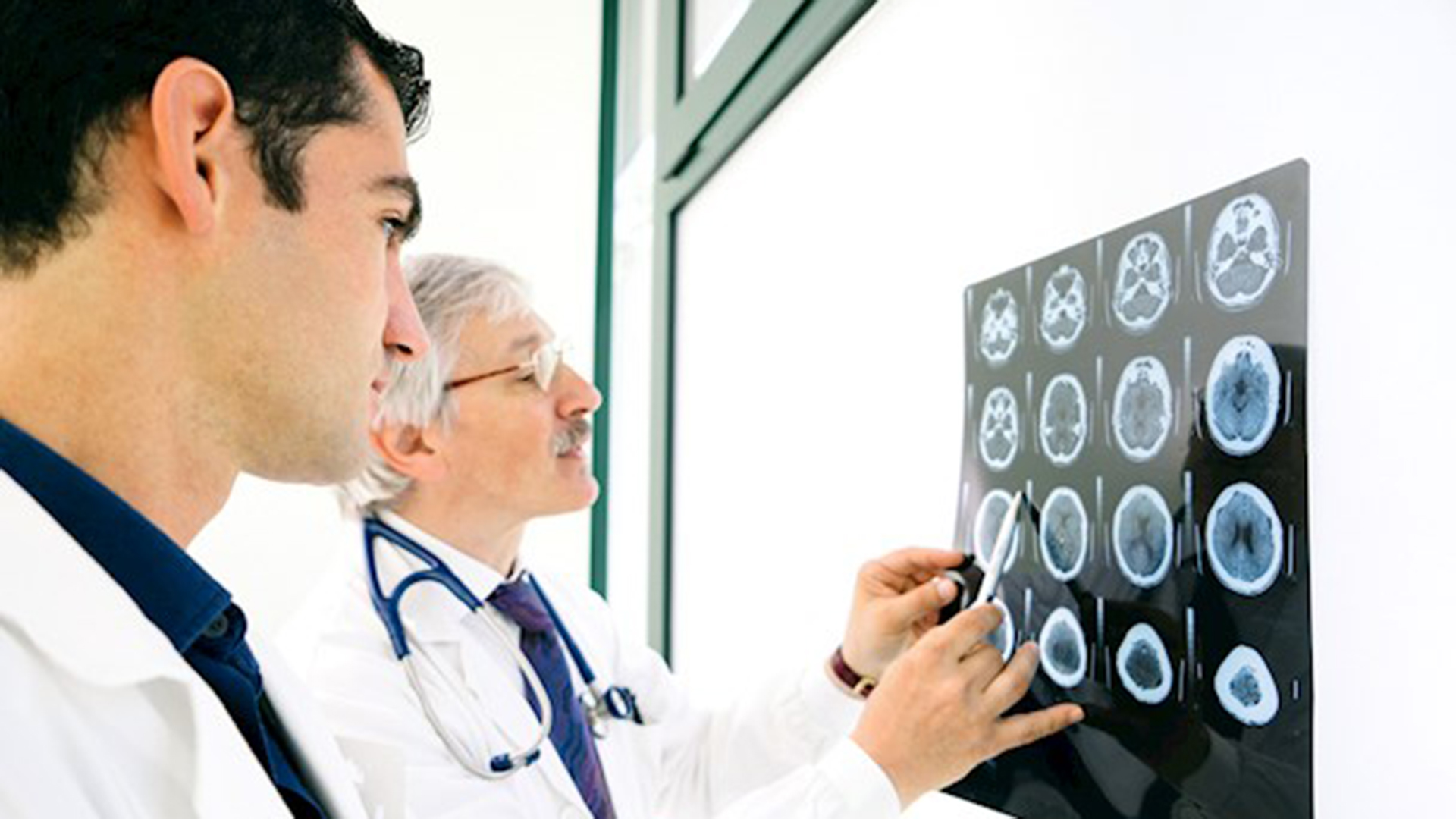 doctors looking at X-ray