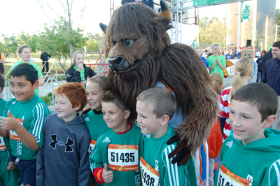kids running